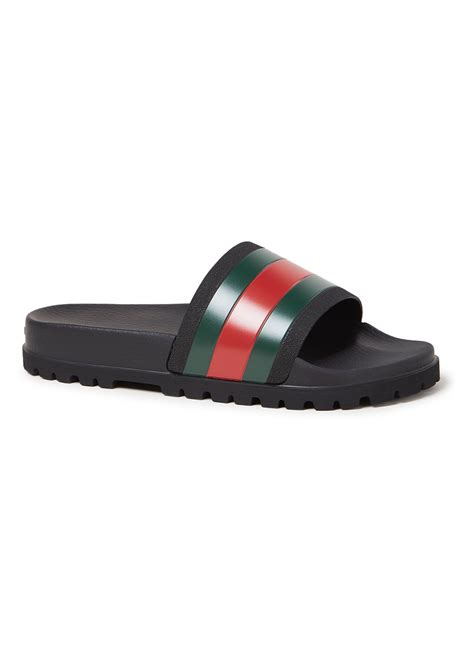 gucci slippers dames zwart